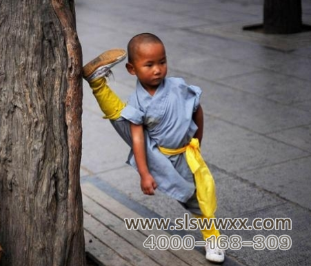 嵩山少林寺武术学校幼儿班小学员