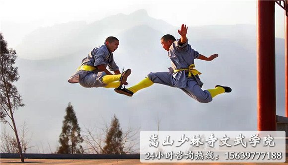 少林寺武校学员