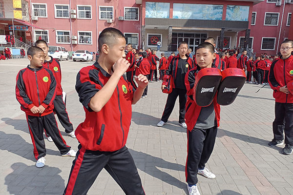 嵩山少林武术学校校运会