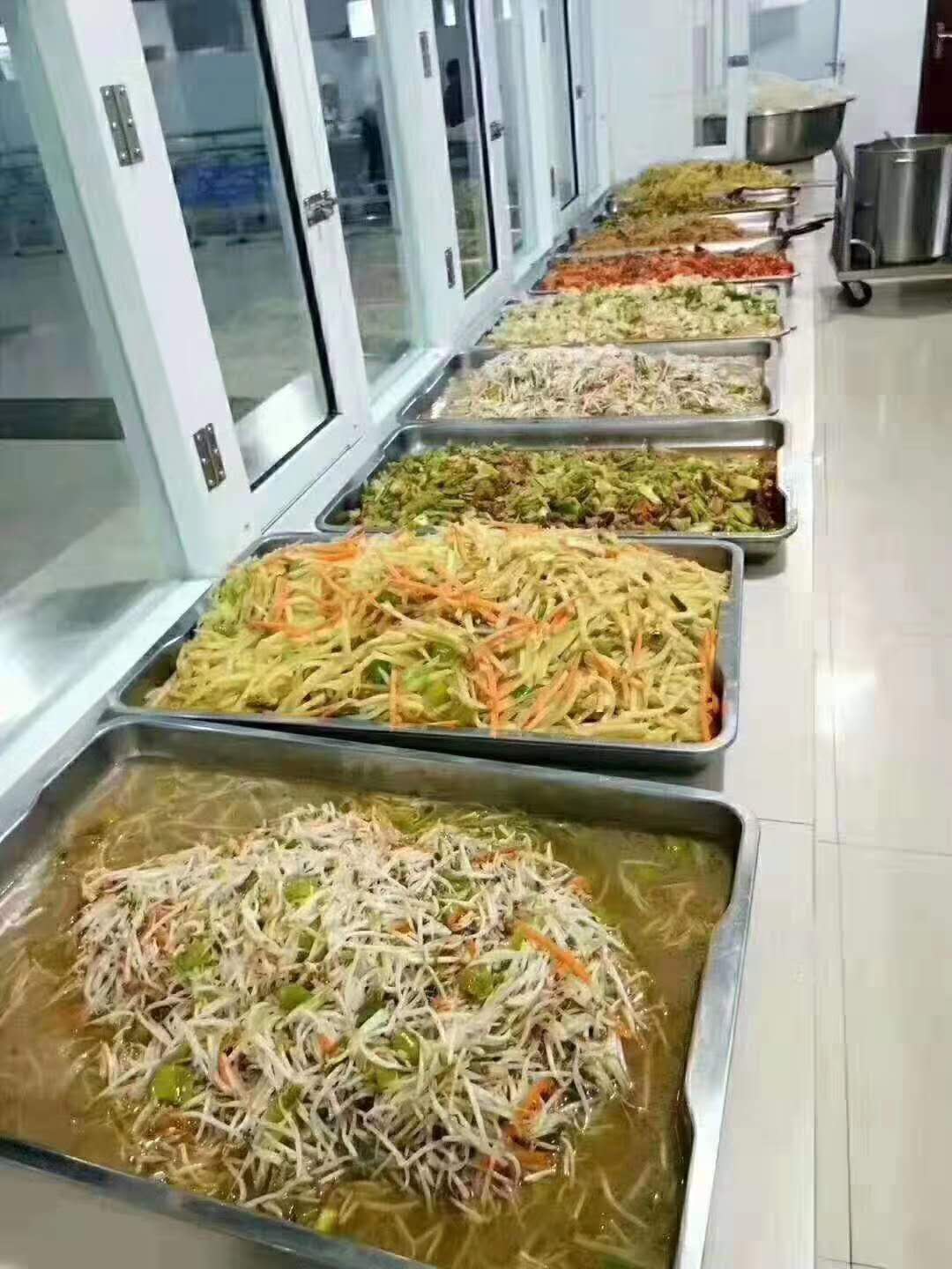 嵩山少林武术学校伙食标准以及餐厅环境